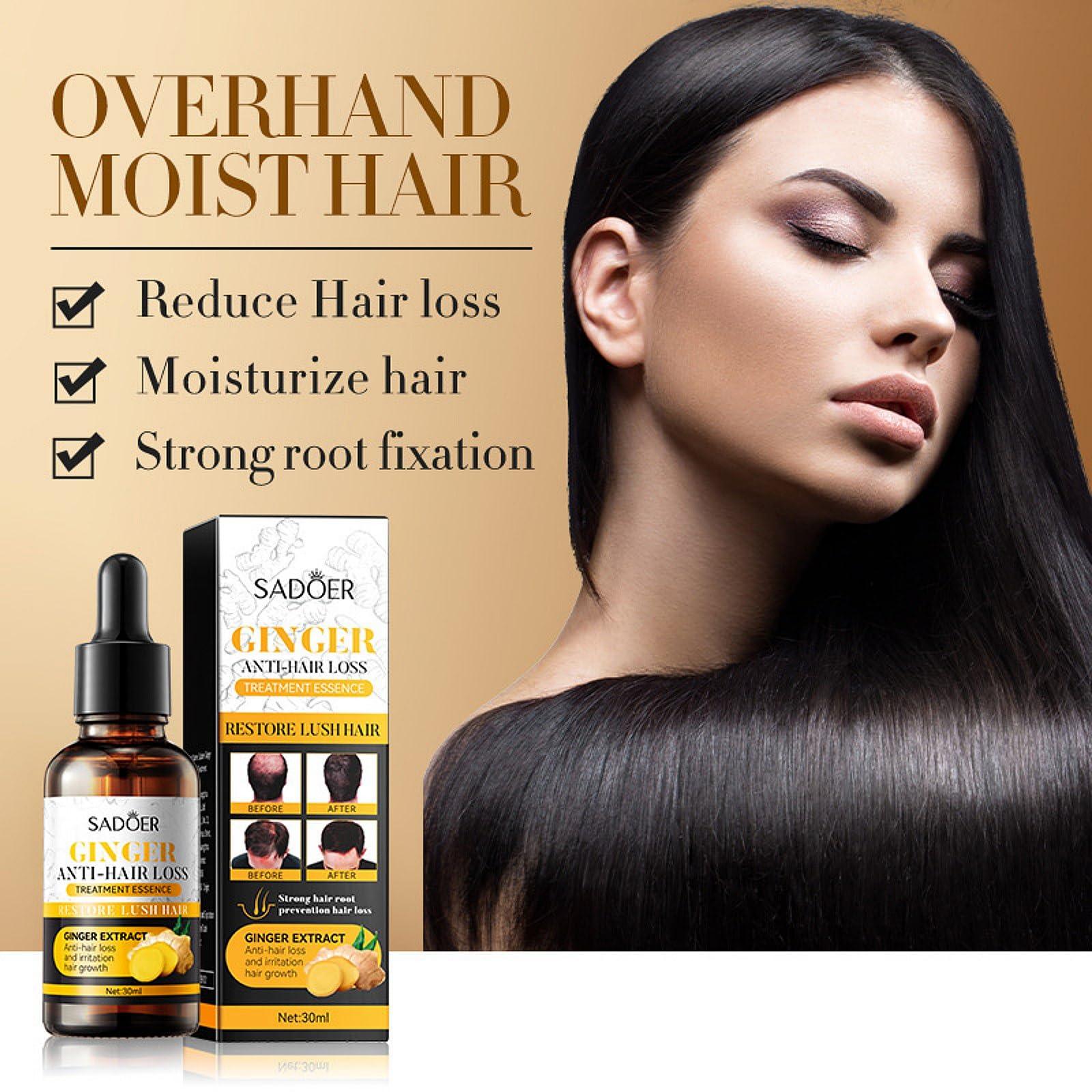 Ginger Care Oil Hair Loss Growth 4
