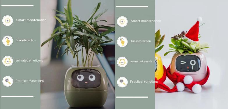 Smart Planter Endless Fun Over 49 Rich Expressions 7 Smart Sensors And AI Chips Make Raising Plants Easy And Fun 60