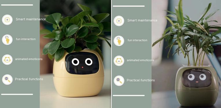 Smart Planter Endless Fun Over 49 Rich Expressions 7 Smart Sensors And AI Chips Make Raising Plants Easy And Fun 76