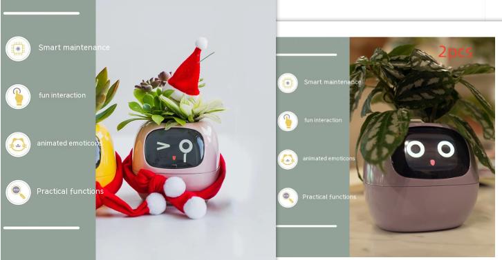 Smart Planter Endless Fun Over 49 Rich Expressions 7 Smart Sensors And AI Chips Make Raising Plants Easy And Fun 37