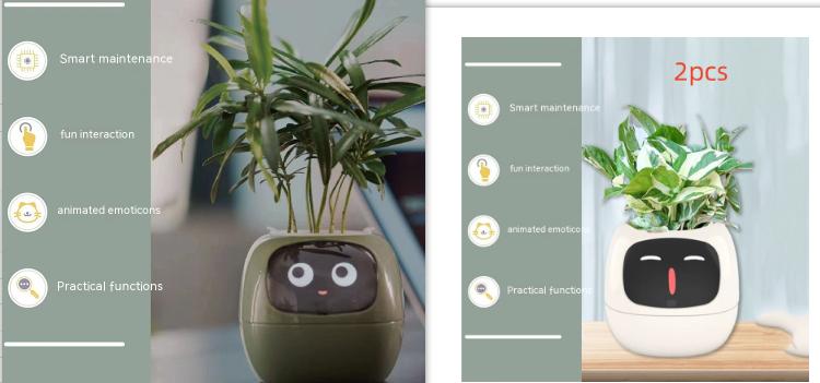 Smart Planter Endless Fun Over 49 Rich Expressions 7 Smart Sensors And AI Chips Make Raising Plants Easy And Fun 40