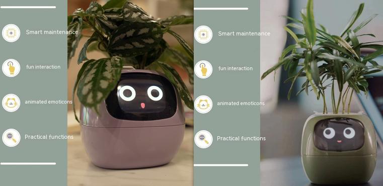 Smart Planter Endless Fun Over 49 Rich Expressions 7 Smart Sensors And AI Chips Make Raising Plants Easy And Fun 68