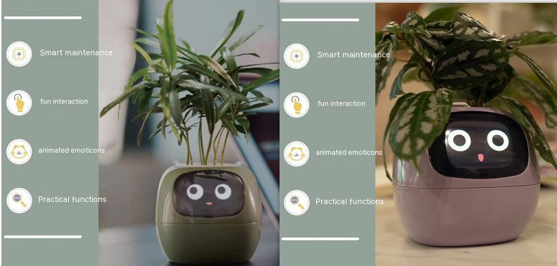 Smart Planter Endless Fun Over 49 Rich Expressions 7 Smart Sensors And AI Chips Make Raising Plants Easy And Fun 61