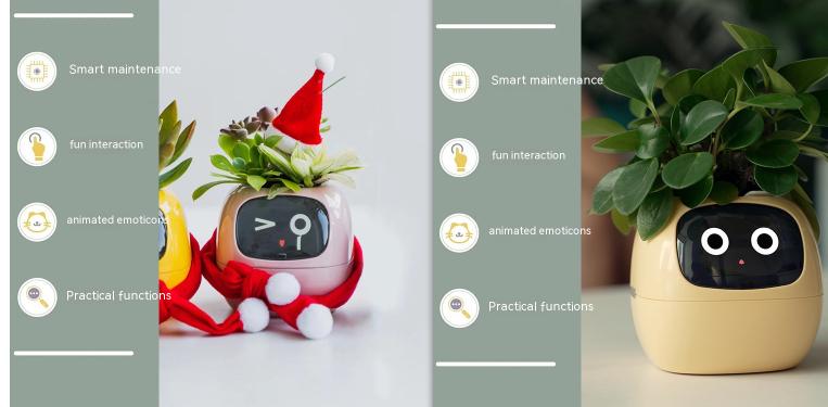 Smart Planter Endless Fun Over 49 Rich Expressions 7 Smart Sensors And AI Chips Make Raising Plants Easy And Fun 67