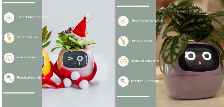 Smart Planter Endless Fun Over 49 Rich Expressions 7 Smart Sensors And AI Chips Make Raising Plants Easy And Fun 65