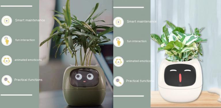 Smart Planter Endless Fun Over 49 Rich Expressions 7 Smart Sensors And AI Chips Make Raising Plants Easy And Fun 62