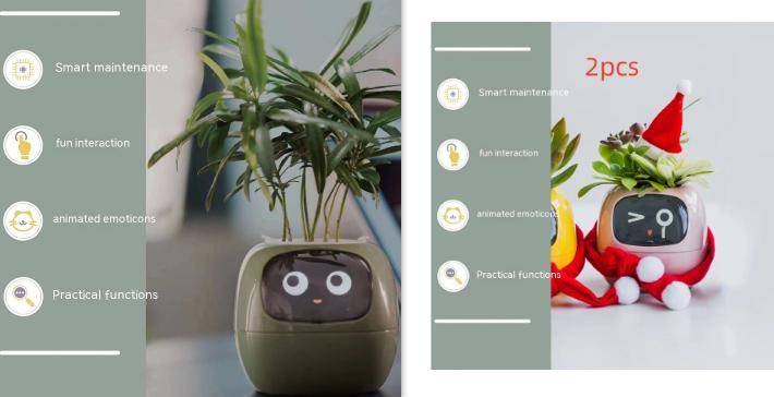 Smart Planter Endless Fun Over 49 Rich Expressions 7 Smart Sensors And AI Chips Make Raising Plants Easy And Fun 32