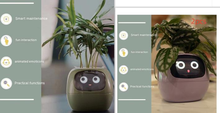 Smart Planter Endless Fun Over 49 Rich Expressions 7 Smart Sensors And AI Chips Make Raising Plants Easy And Fun 36