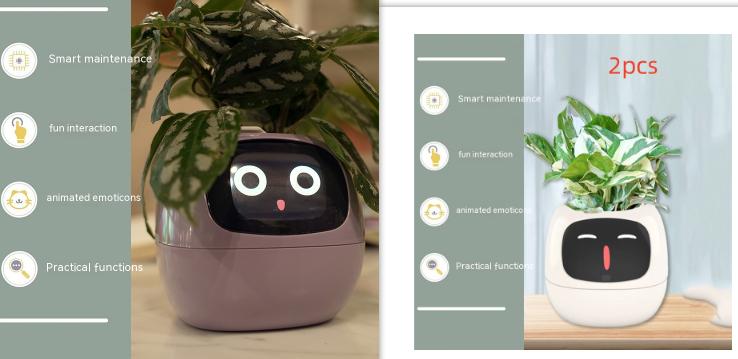 Smart Planter Endless Fun Over 49 Rich Expressions 7 Smart Sensors And AI Chips Make Raising Plants Easy And Fun 42
