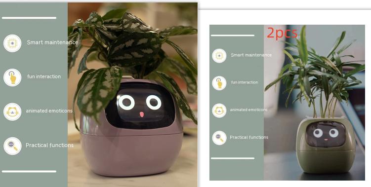Smart Planter Endless Fun Over 49 Rich Expressions 7 Smart Sensors And AI Chips Make Raising Plants Easy And Fun 29
