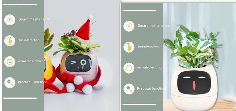 Smart Planter Endless Fun Over 49 Rich Expressions 7 Smart Sensors And AI Chips Make Raising Plants Easy And Fun 66