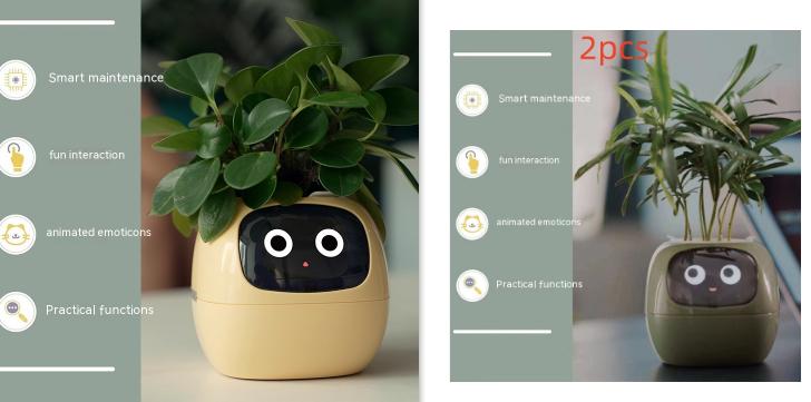 Smart Planter Endless Fun Over 49 Rich Expressions 7 Smart Sensors And AI Chips Make Raising Plants Easy And Fun 31