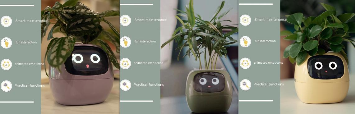 Smart Planter Endless Fun Over 49 Rich Expressions 7 Smart Sensors And AI Chips Make Raising Plants Easy And Fun 80