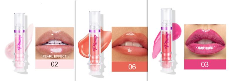 New Tube Lip Rich Lip Color Slightly Spicy Lip Honey Lip Glass Mirror Face Lip Mirror Liquid Lipstick 35