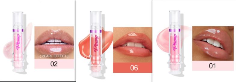 New Tube Lip Rich Lip Color Slightly Spicy Lip Honey Lip Glass Mirror Face Lip Mirror Liquid Lipstick 38