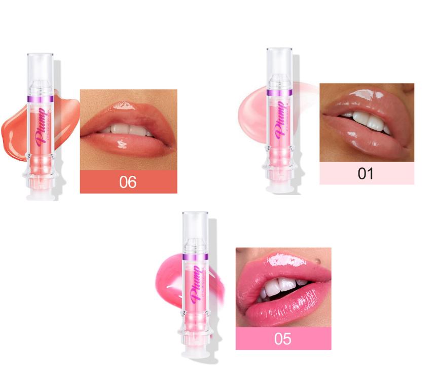 New Tube Lip Rich Lip Color Slightly Spicy Lip Honey Lip Glass Mirror Face Lip Mirror Liquid Lipstick 43