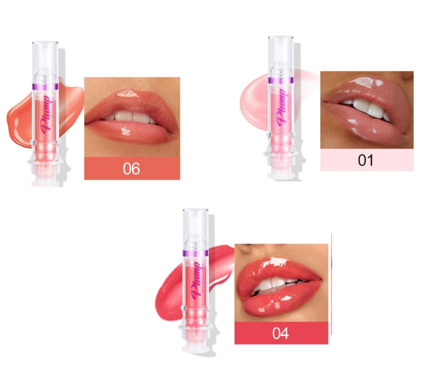 New Tube Lip Rich Lip Color Slightly Spicy Lip Honey Lip Glass Mirror Face Lip Mirror Liquid Lipstick 44