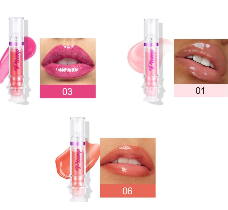 New Tube Lip Rich Lip Color Slightly Spicy Lip Honey Lip Glass Mirror Face Lip Mirror Liquid Lipstick 46