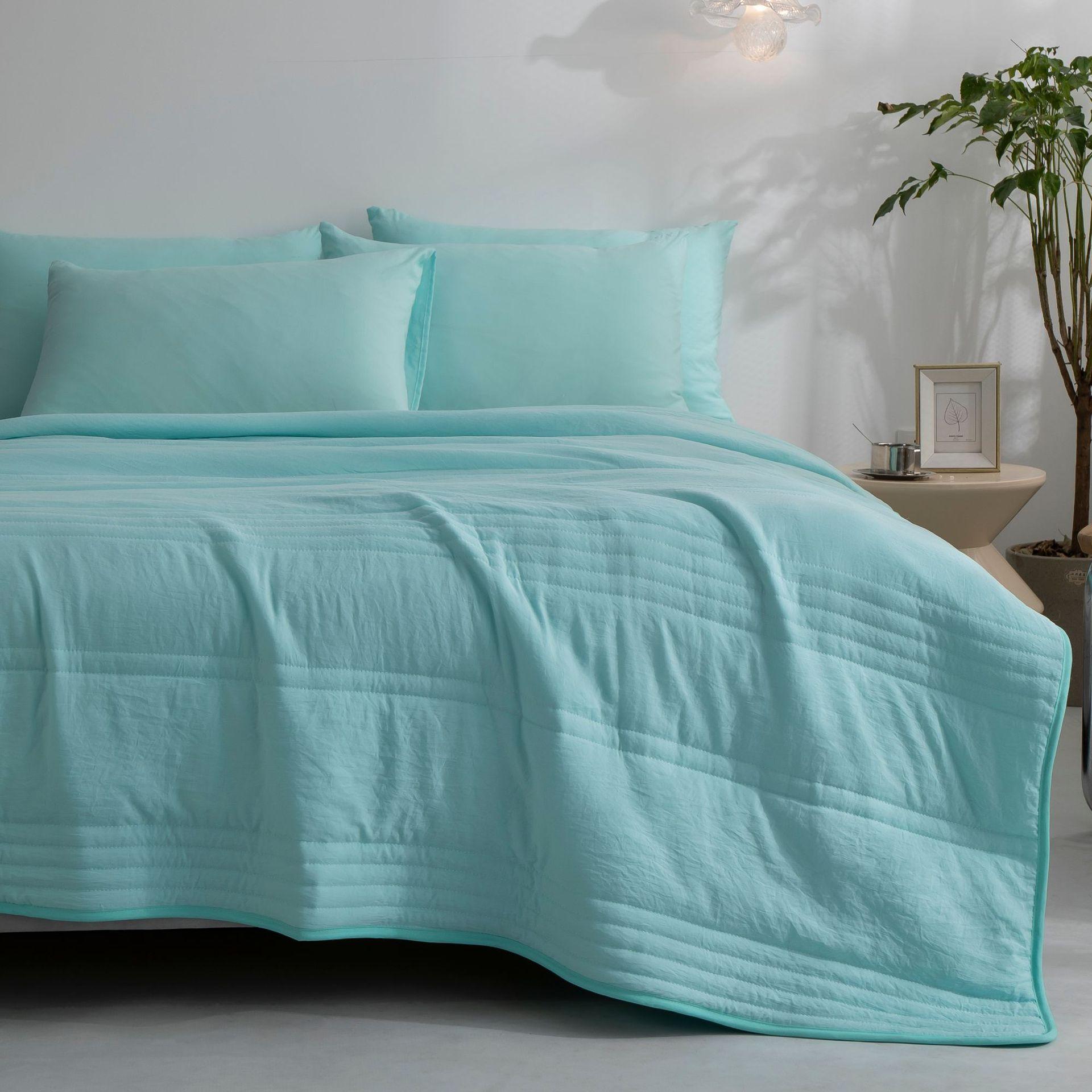 Cooling Blankets Pure Color Summer Quilt Plain Summer Cool Quilt Compressible Air-conditioning Quilt Quilt Blanket 13