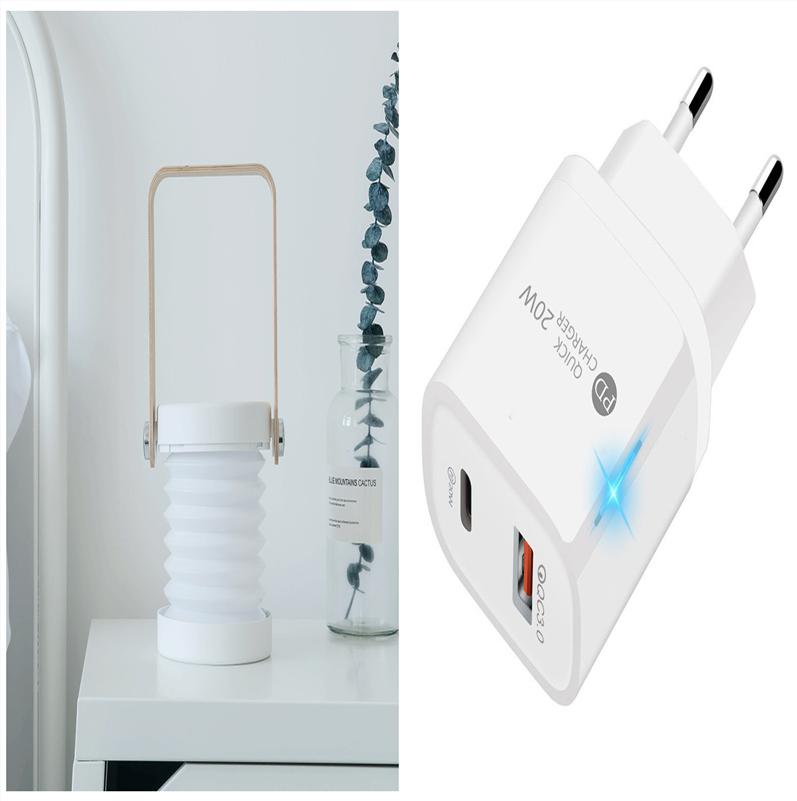 Foldable Touch Dimmable Reading LED Night Light Portable Lantern Lamp USB Rechargeable For Home Decor 23