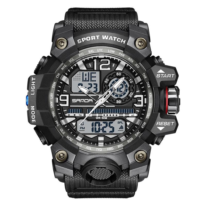 Trend Multi-functional Sports Luminous Outdoor Student Watch 8
