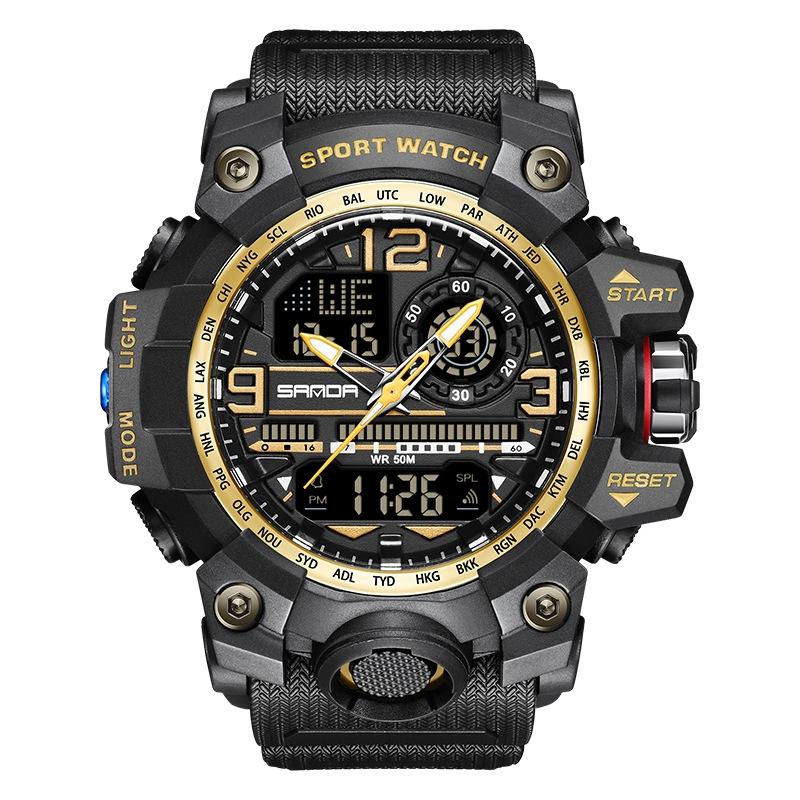 Trend Multi-functional Sports Luminous Outdoor Student Watch 5