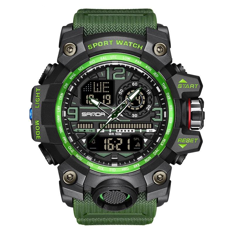 Trend Multi-functional Sports Luminous Outdoor Student Watch 6