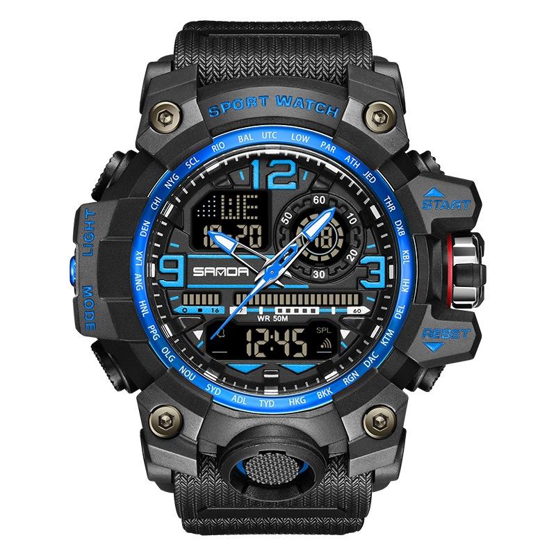 Trend Multi-functional Sports Luminous Outdoor Student Watch 7