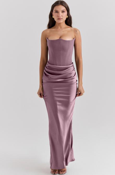 Slim Tube Top Long Dress Sexy Fashion Bandeau Backless Party Evening Dresses For Women Clothing 13