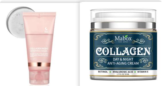 Face Night Mask Collagen Wrapping Mask Natural Ingredients Firming Elasticity & Hydration Anti-wrinkle For Skin Care 15
