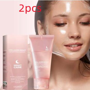 Face Night Mask Collagen Wrapping Mask Natural Ingredients Firming Elasticity & Hydration Anti-wrinkle For Skin Care 16