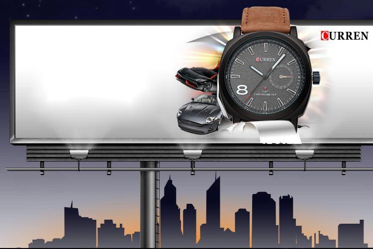 Neutral Small-dial Matte Leather Watch 5
