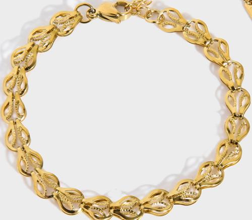 Stainless Steel Ornament Bracelet Female 36