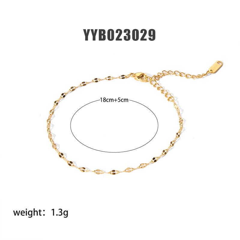 Stainless Steel Ornament Bracelet Female 35