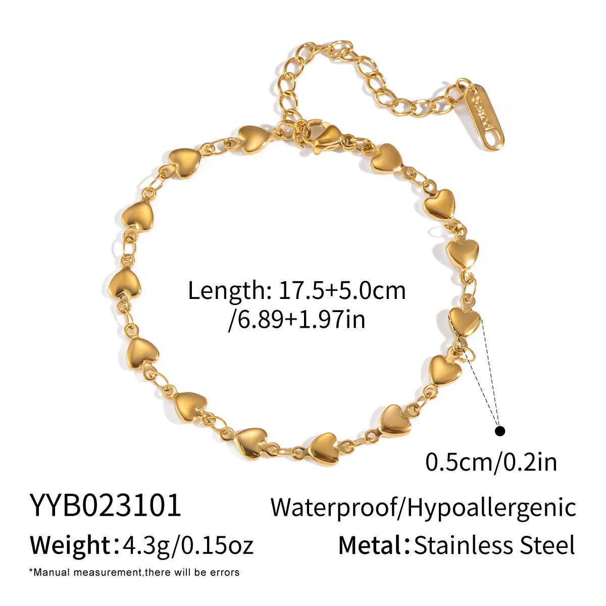 Stainless Steel Ornament Bracelet Female 33
