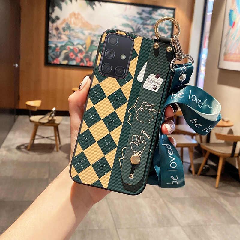 Cartoon Plaid Minimalist Anti-drop Phone Case 3