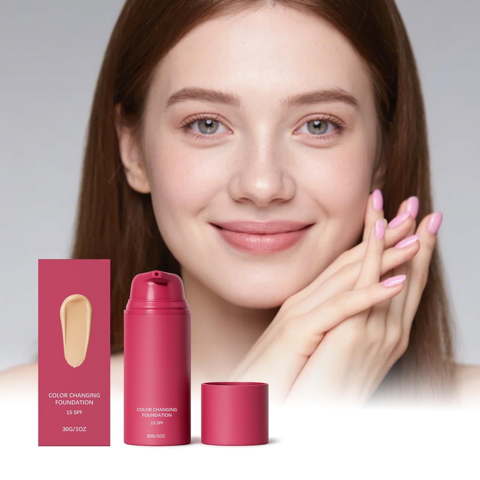 Thermo-responsive Color Adjusting Foundation Natural Shade