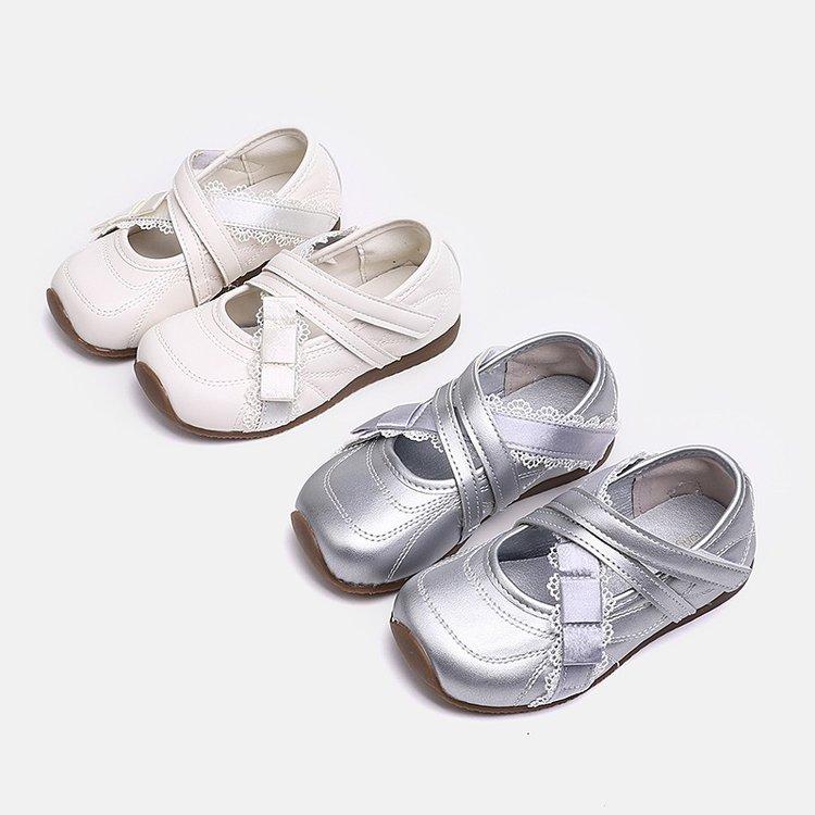 Sweet Style Mary Jane Shoes, French Square Toe Cross Strap Princess Shoes, Fashionable And Versatile Single Shoes