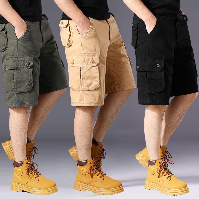 Mens Plus-size Casual Straight-leg Pants