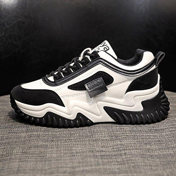 New Style Womens Sport Shoes Contrast-color Laces