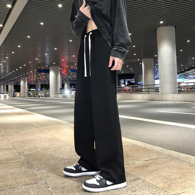Autumn New Sweatpants Mens Wide-leg Casual Trousers For Teens