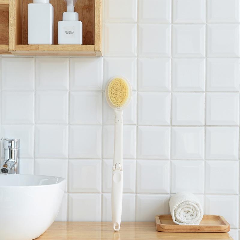 Back-washing Soft-bristle Bath Brush 3-piece Set