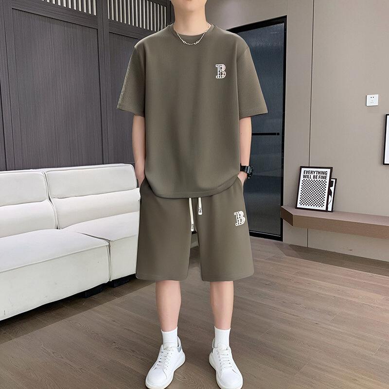 Quick-drying Breathable Casual Top And Pants Set For Men