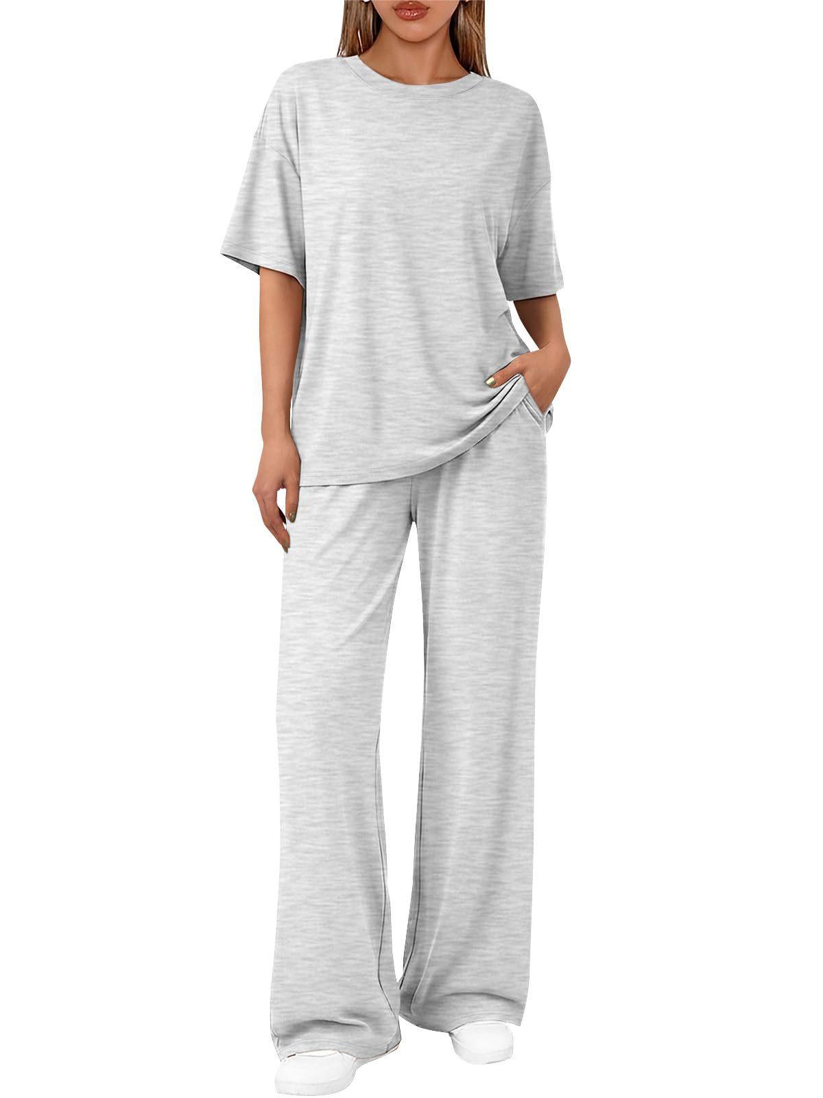 Womens Two-Piece Summer Casual Set