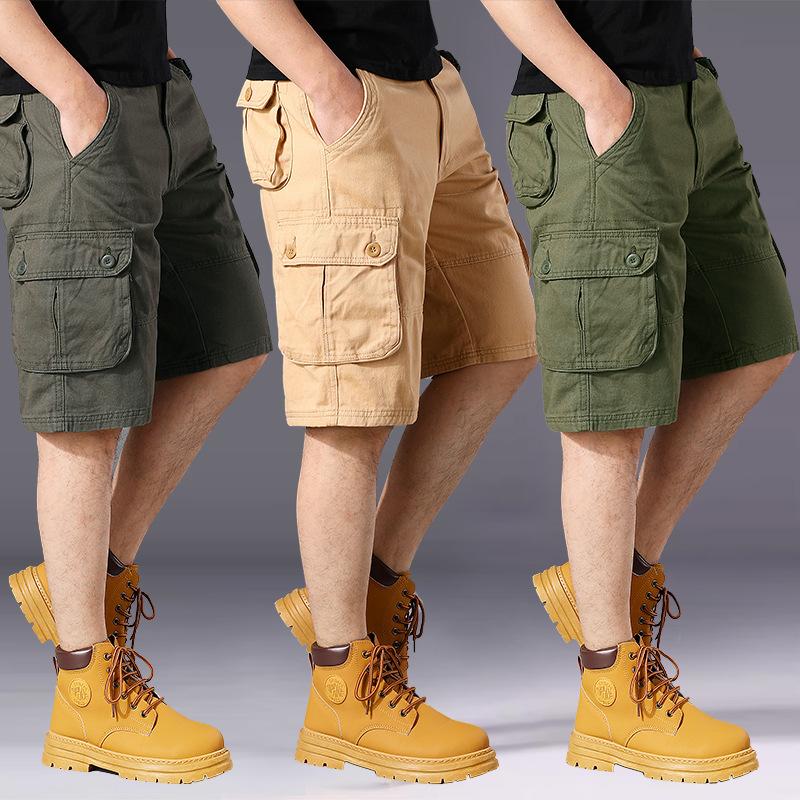 Mens Plus-size Casual Straight-leg Pants