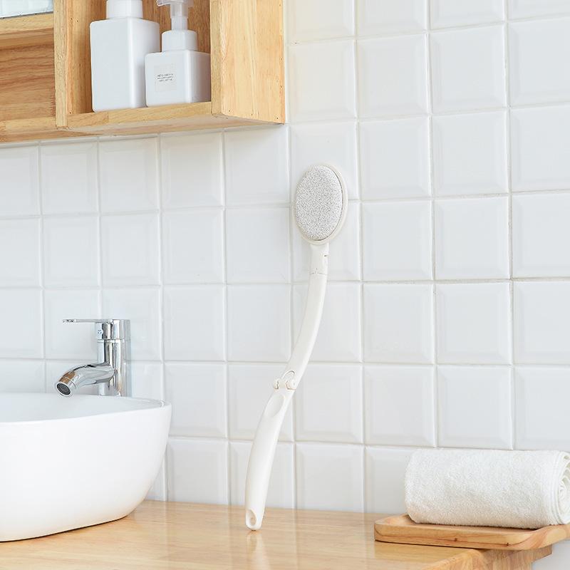 Back-washing Soft-bristle Bath Brush 3-piece Set