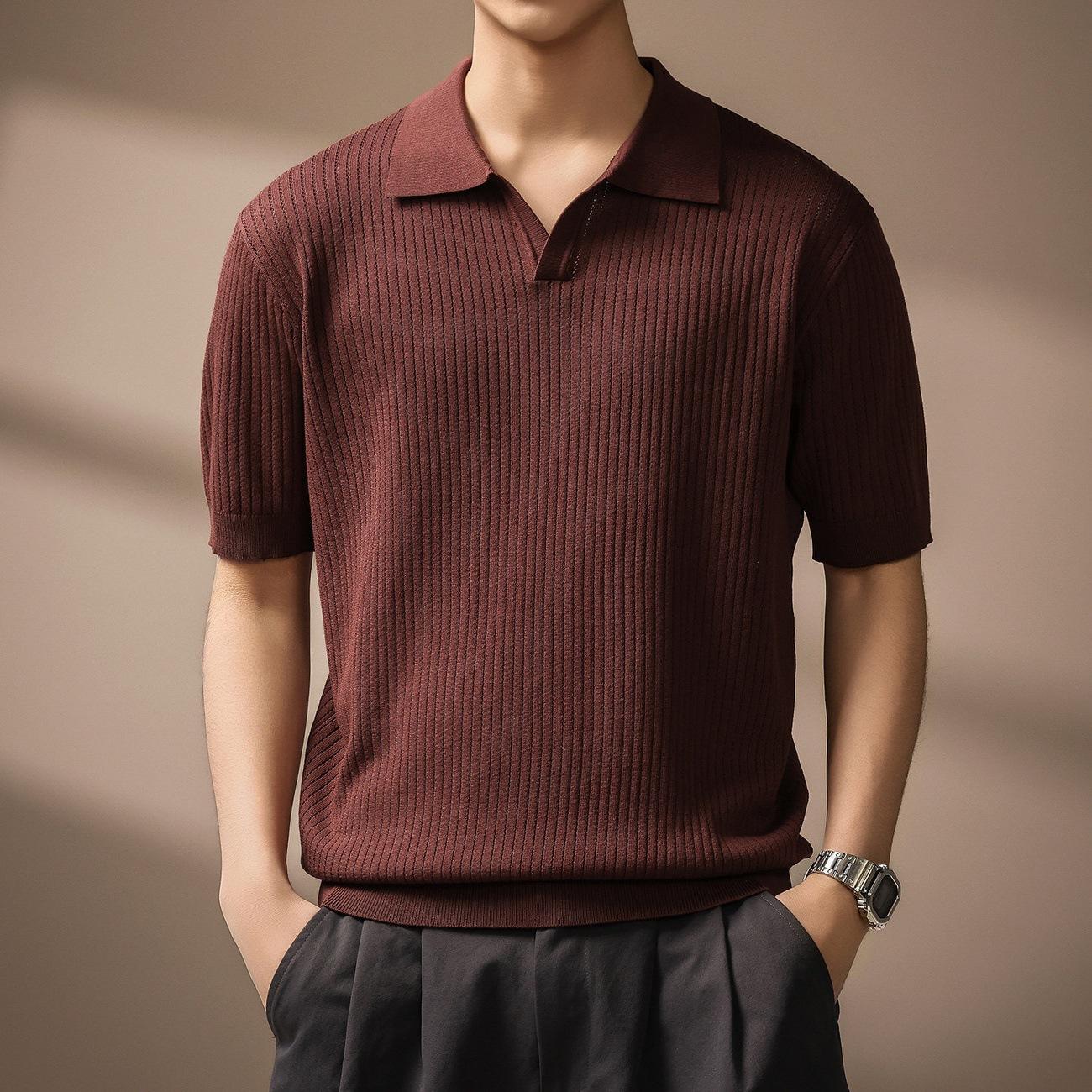 American Old Money Style Polo Shirt