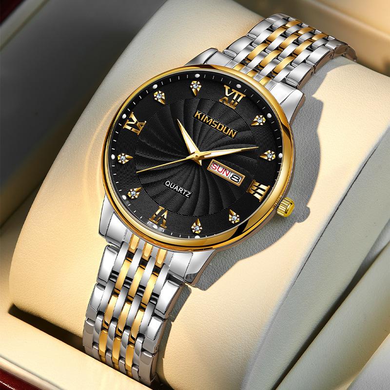 Calendar Waterproof Quartz Watch For Men