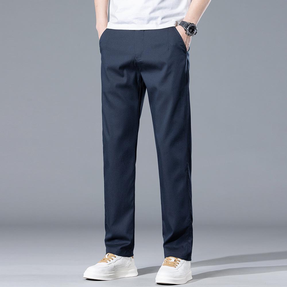 Men's Summer Thin Straight-Leg Long Pants