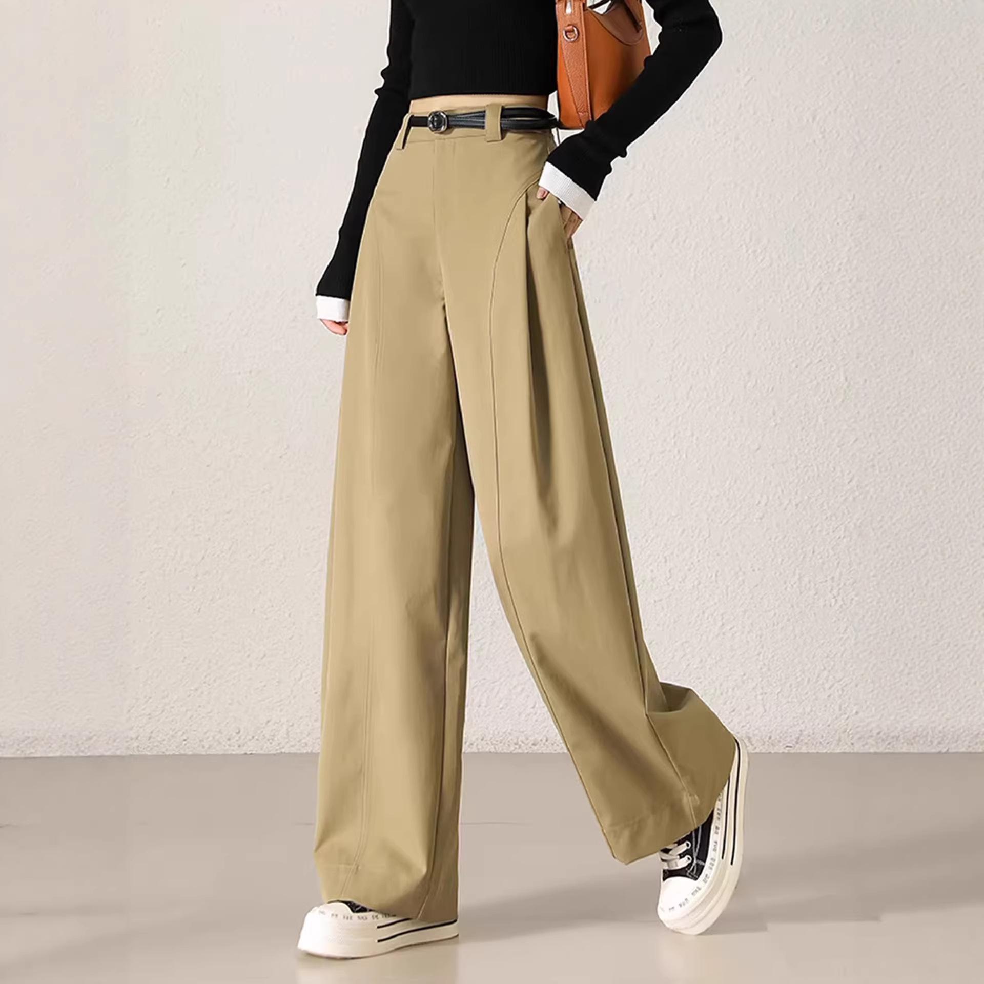 Women's New Loose Slimming Casual Wide-Leg Pants
